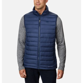 Columbia Gilet Heren, Collegiate Powder Lite - Notre Dame Donkerblauw, 97TKRGHIX